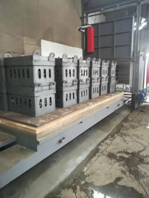 400KW臺車爐圓滿交付！